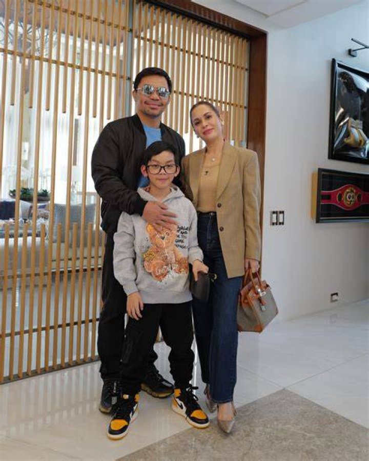 Manny Pacquiao`s son Israel Pacquiao Manny Pacquiao`s children - son Israel Pacquiao