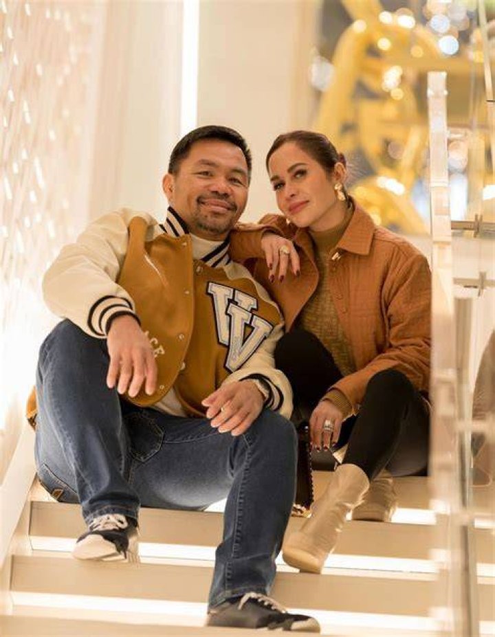 Manny Pacquiao with wife Jinkee Pacquiao Manny Pacquiao`s family - wife Jinkee Pacquiao