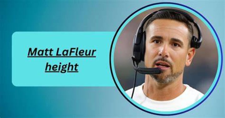 Matt LaFleur height How tall is Matt LaFleur?