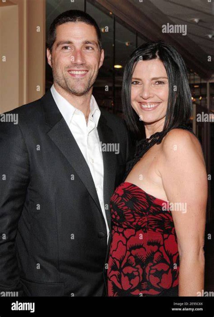 Matthew Fox Wife Margherita Ronchi At Arrivals For Vantage Point