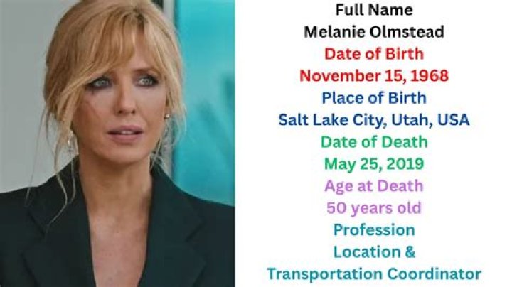 Melanie Olmstead Obituary When Did a Member of the Yellowstone Crew Die?