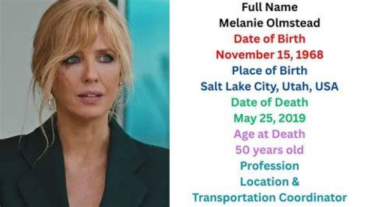 Melanie Olmstead Who Is She & What Happened to her? Fortress of Solitude
