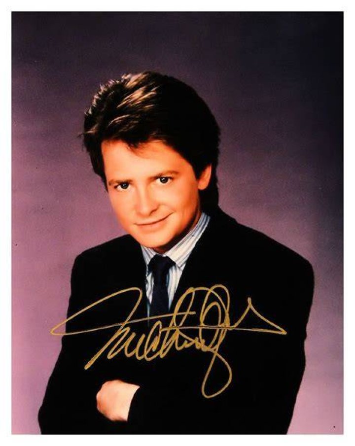 Michael J. Fox Signed PhotographROCK STAR gallery