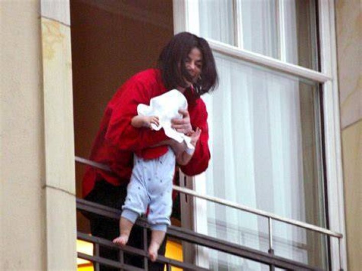Michael Jackson Dangling Baby Captions Save