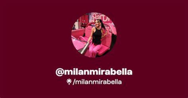 Milan mirabella naked Onlyfans leaks