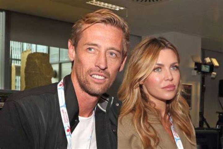 Model Abbey Clancy and Peter Crouch dazzling in Majorca for wedding