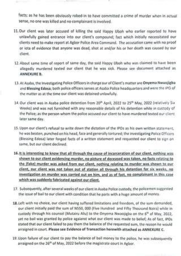 Mohbad&rsquo;s petition to police against Sam Larry, others surfaces online