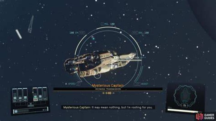 Mysterious Captain Starfield