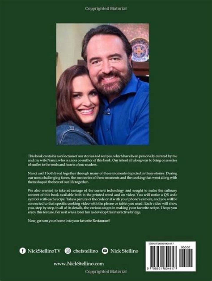 Nick Stellino wife, children, family, biography, facts about the chef