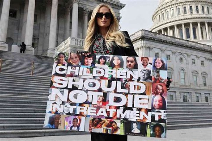 Paris Hilton Stop institutional child abuse