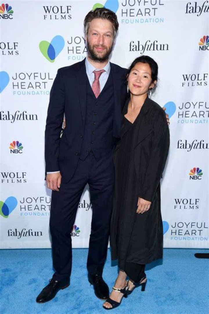 Peter Scanavino wife Lisha Bai. Kids Leo