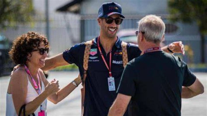 Proud father, Joe Ricciardo at Brands Hatch