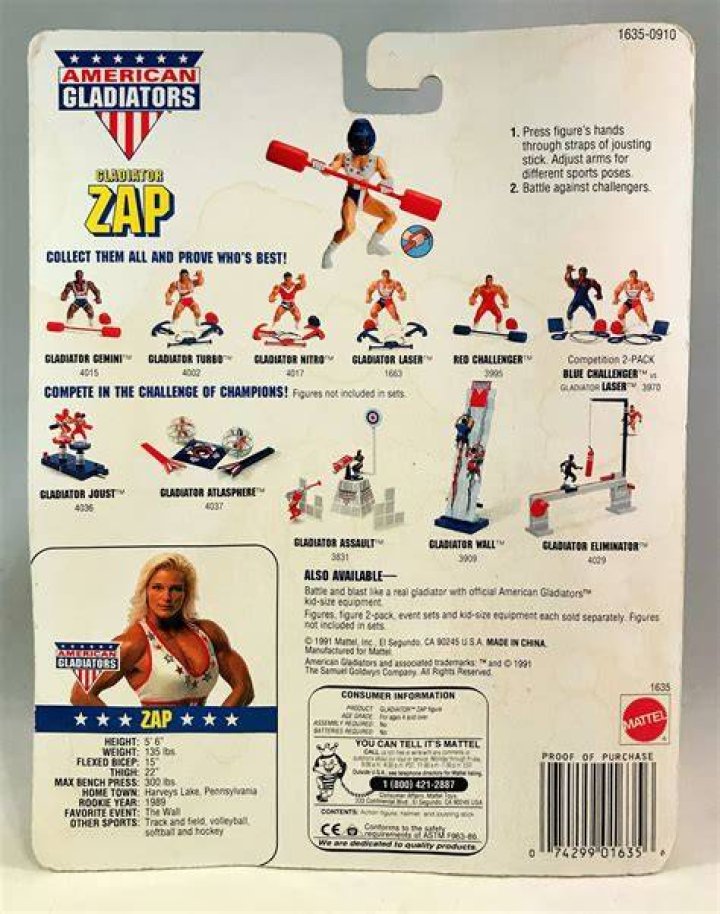 Random Toy Reviews American Gladiators Zap