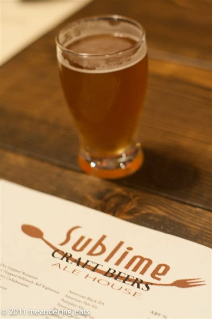 Review of Sublime Ale House in San Marcos