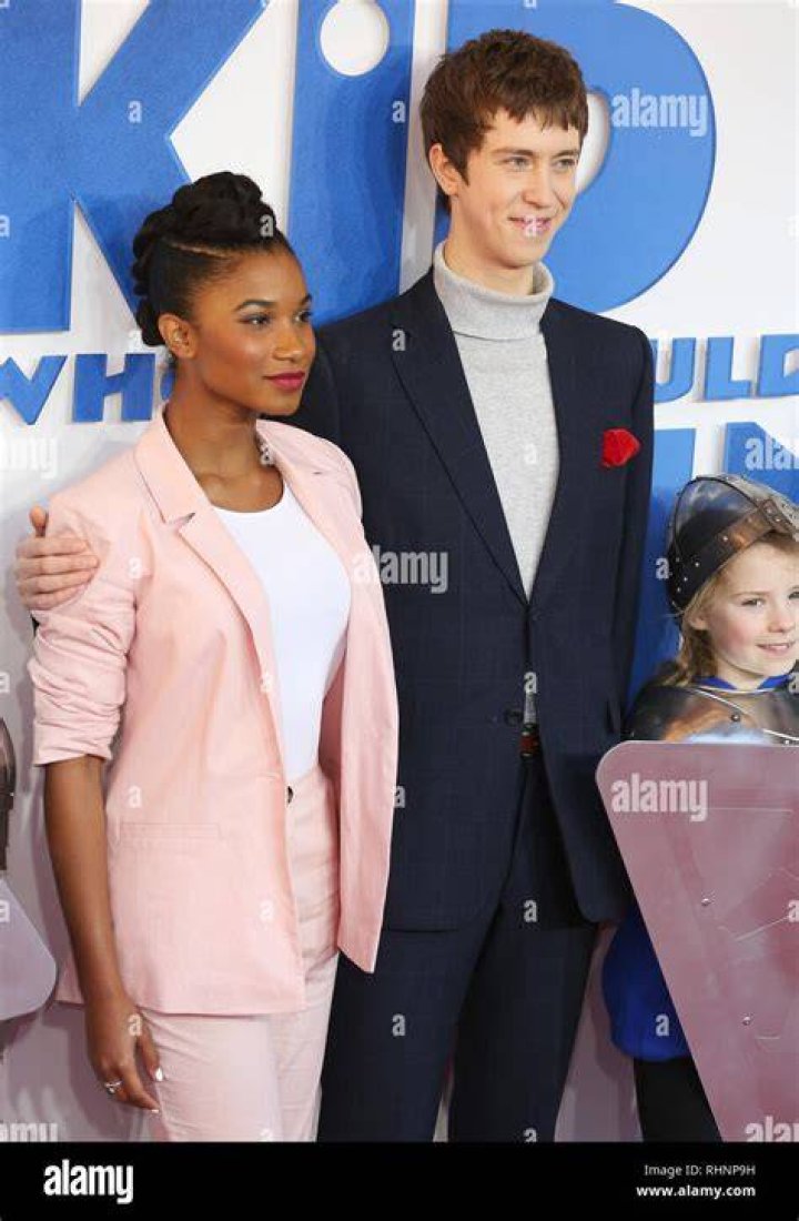 Rhianna Dorris & Angus Imrie Premiere 'The Kid Who Would Be King' in