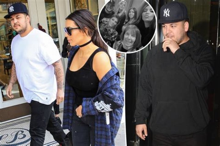 Rob Kardashian smiles in rare photo shared by Kim Kardashian