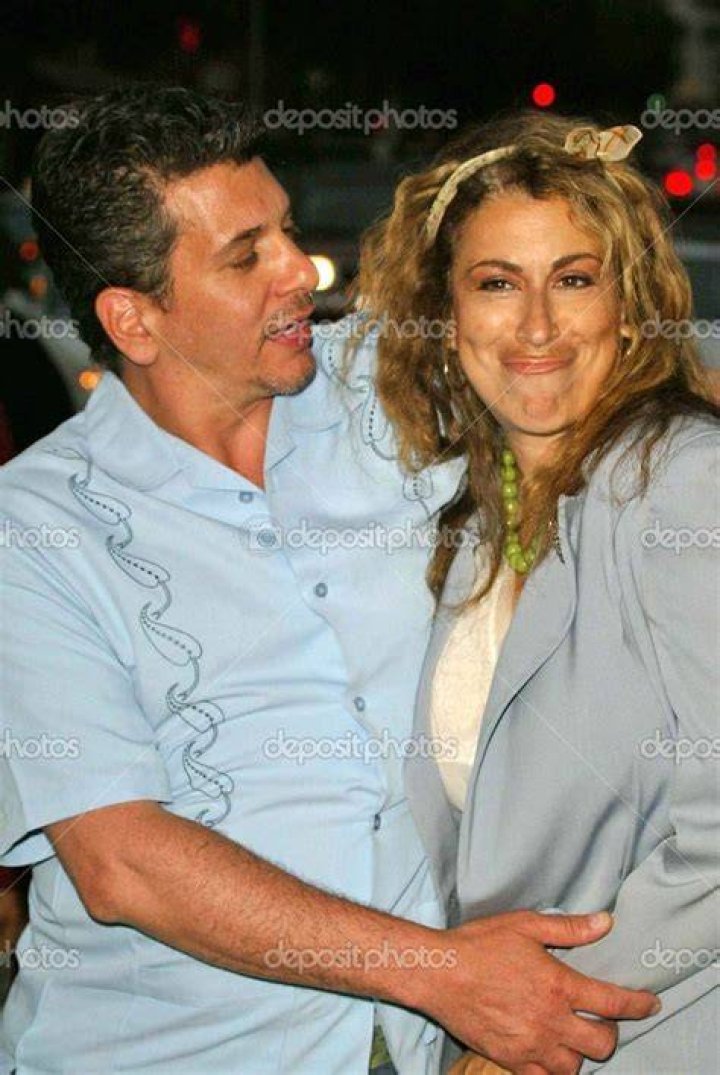 Roma Maffia and husband at the White Chicks Premiere at Mann Village