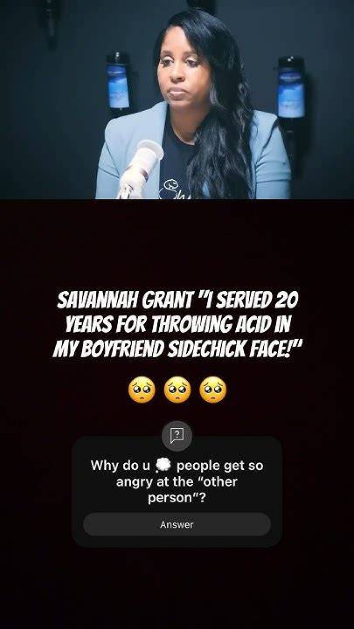 Savannah Grant | Boyfriend? Woman Served 20 Years