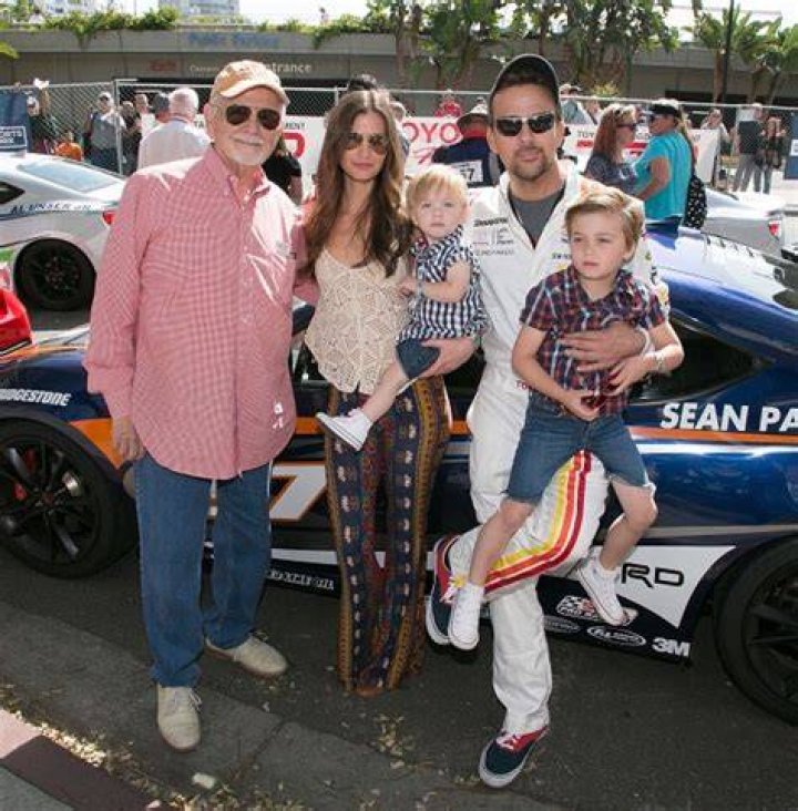 Sean Patrick Flanery and family at the 42nd Toyota Grand Prix of Long
