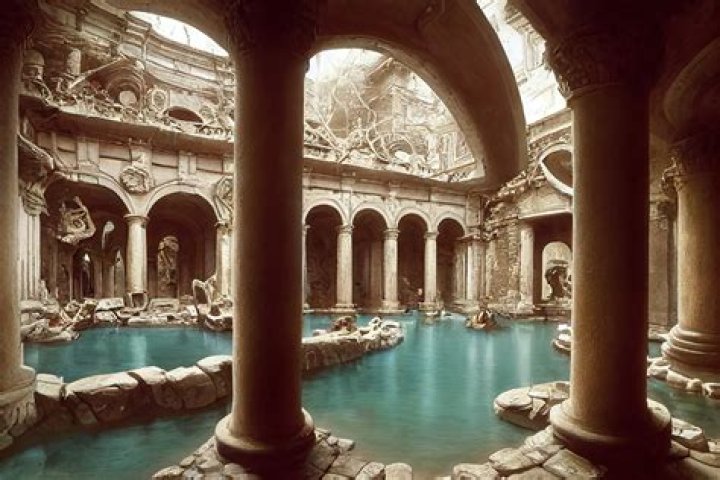 Search the old bathhouse