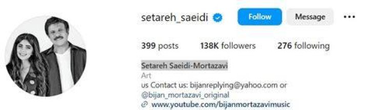 Setareh Saeidi Wiki, Biography, Husband, Death Cause, Age, Ethnicity