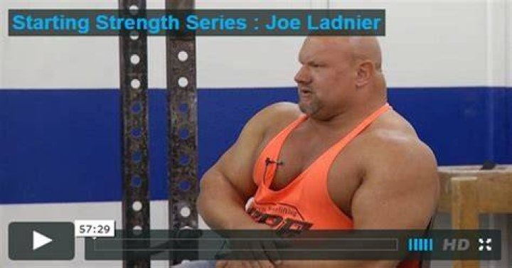 Starting Strength Series Joe Ladnier, Pt 3 YouTube