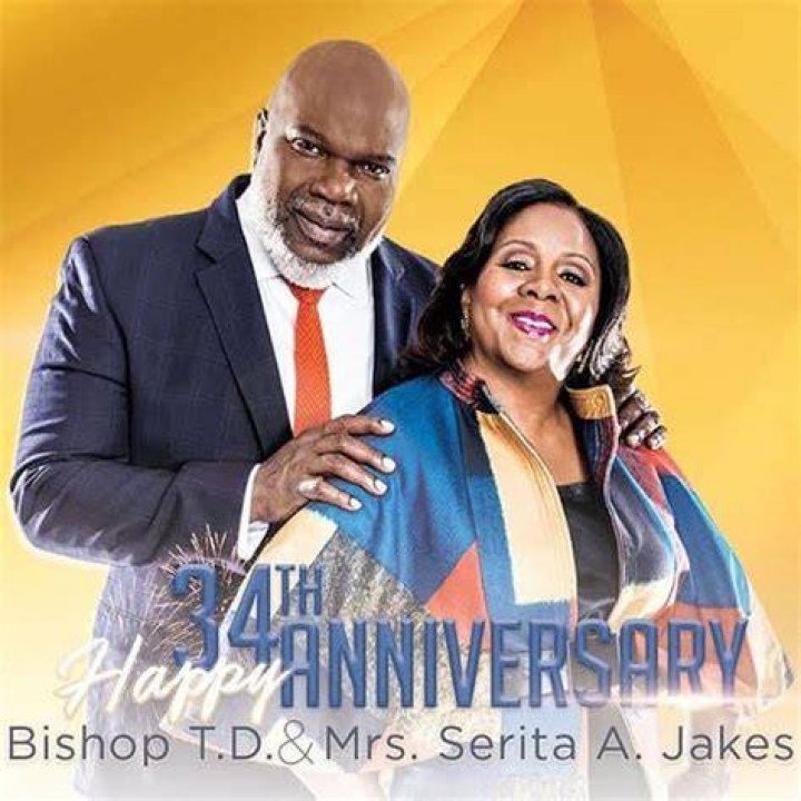 T.D. Jakes, Wife, Serita Celebrate 38th Anniversary The Elites Nigeria