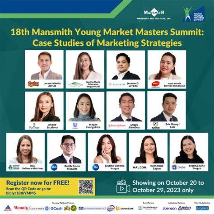 The 16th Mansmith YMMA Judges The Mansmith Young Market Masters Awards