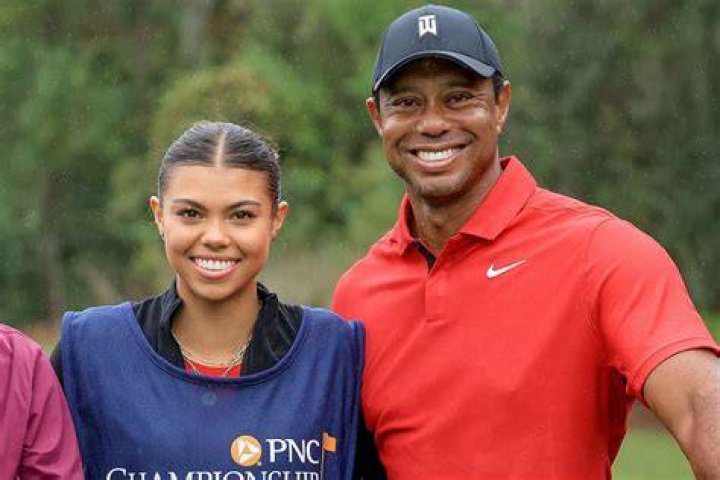 Tiger Woods and daughter, Sam, enjoy U.S. Open match Friday night