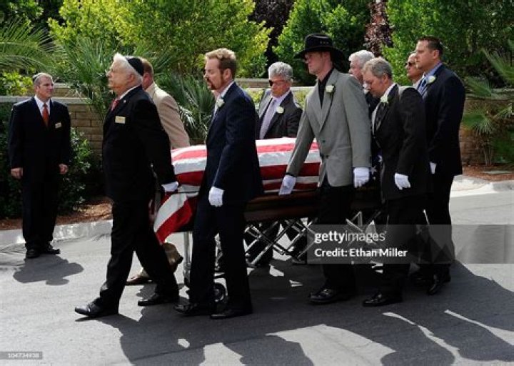 Tony Curtis funeral