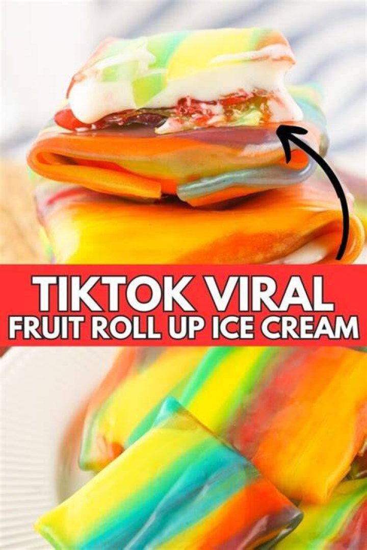 Trending Now: TikTok Fruit Roll-Up Craze