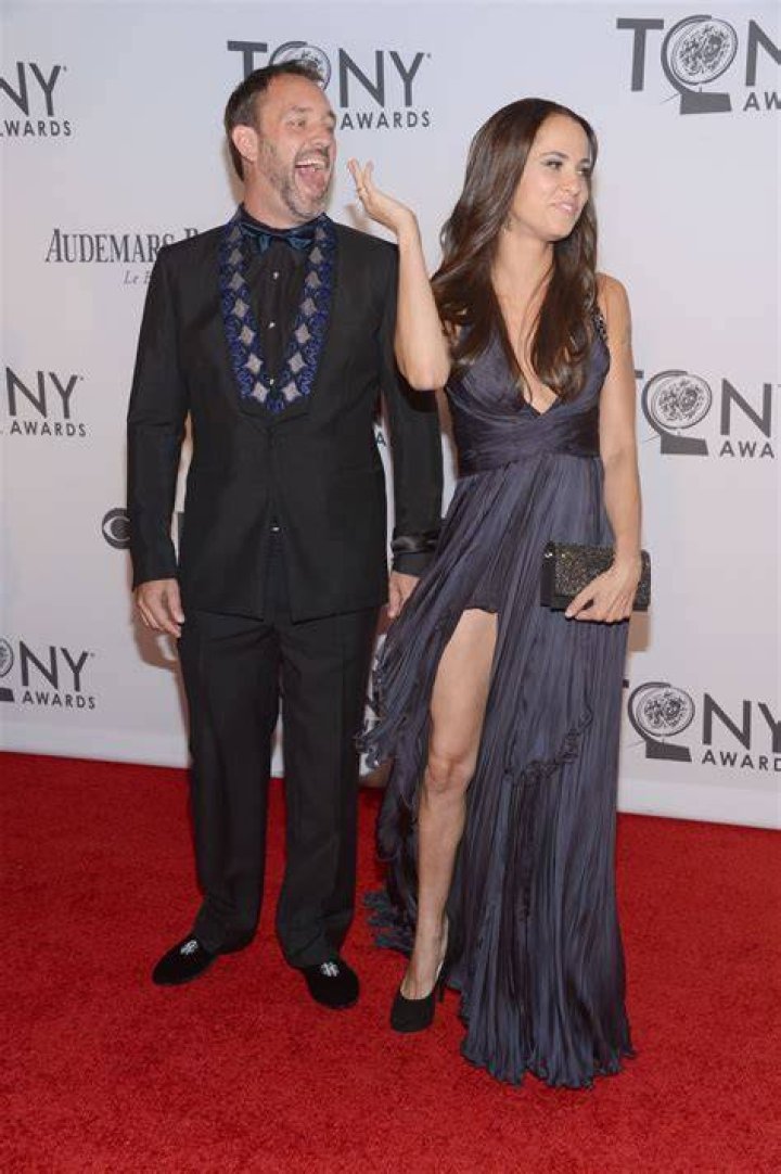 Trey Parker, wife Boogie Tillmon and daughter Betty Parker attend the