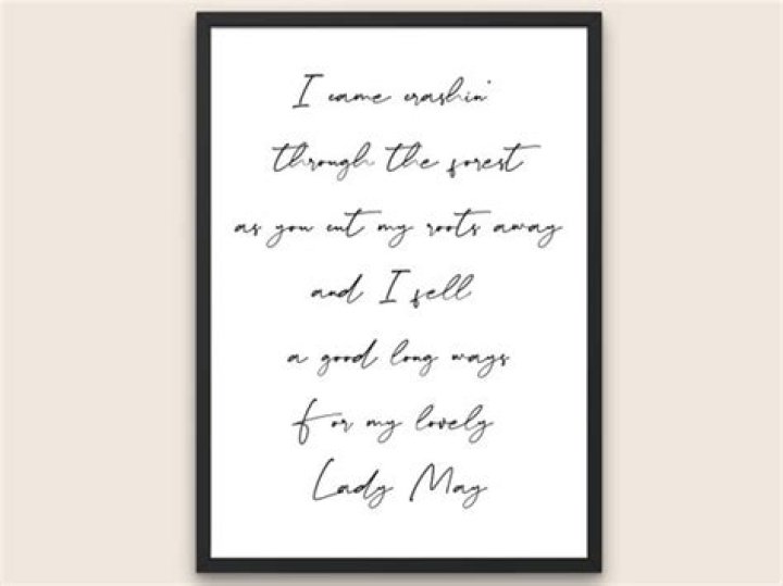 Tyler Childers Lady May Lyrics Genius Lyrics