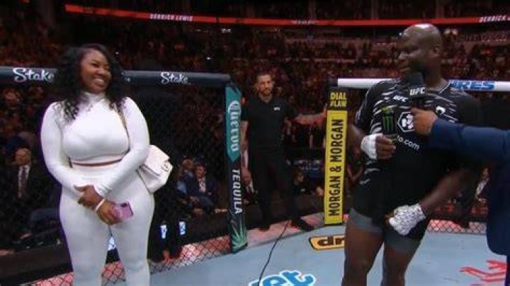 UFC Fighter Derrick Lewis Has 3 Kids With Wife April Davis- Meet His Family On Instagram