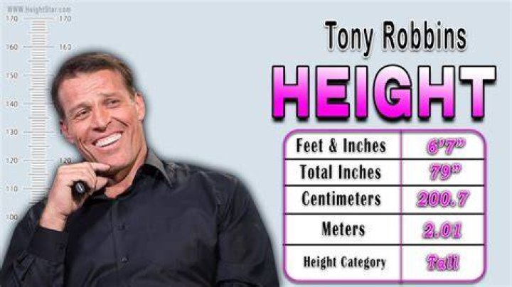 Unveiling The Secrets Of Tony Robbins' Towering Height