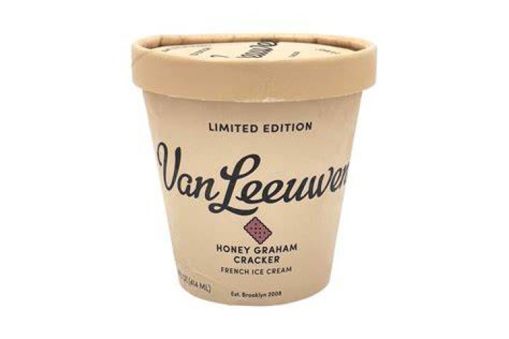 Van Leeuwen Honey Graham Cracker & Sweet Maple Cornbread Ice Cream