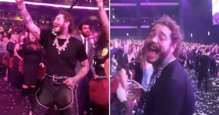 Watch Post Malone Dance to Shania Twain at the AMAs POPSUGAR