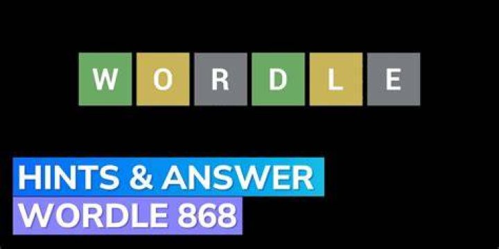 Wordle #868 Hints - November 4 2023 Wordle #868 Hints - November 4 2023